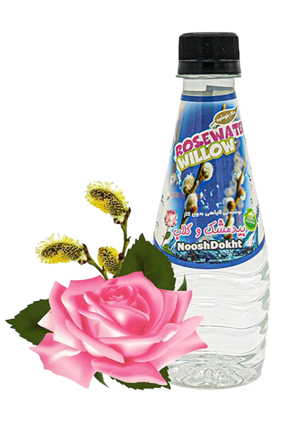 rosewater and pussy willow drink 
